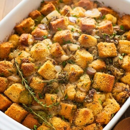 Classic Keto Bread Stuffing Recipe
