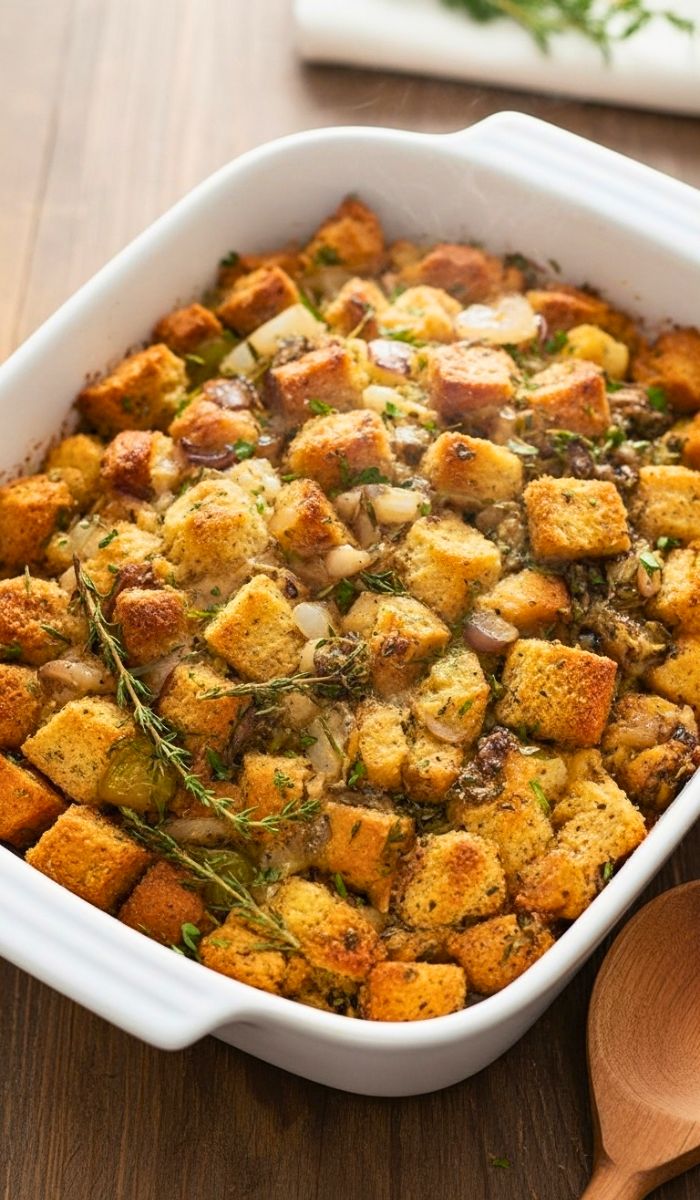 Classic Keto Bread Stuffing Recipe