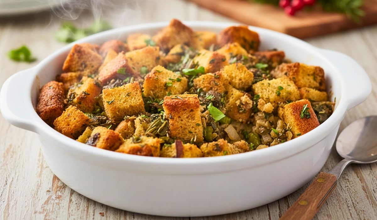 Classic Keto Bread Stuffing Recipe