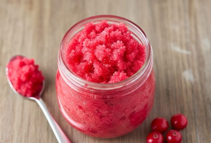 Cranberry Sugar Scrub Recipe