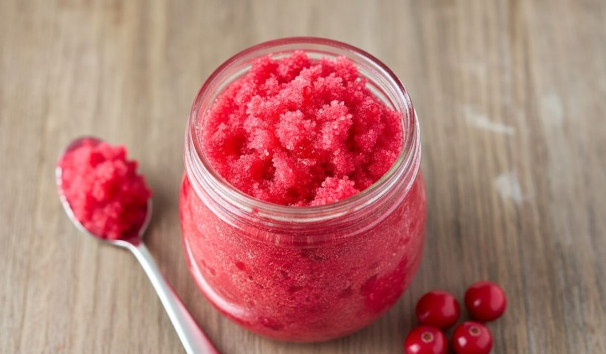 Cranberry Sugar Scrub Recipe