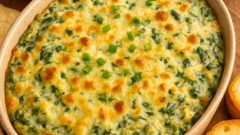 Creamy Spinach Artichoke Dip Recipe