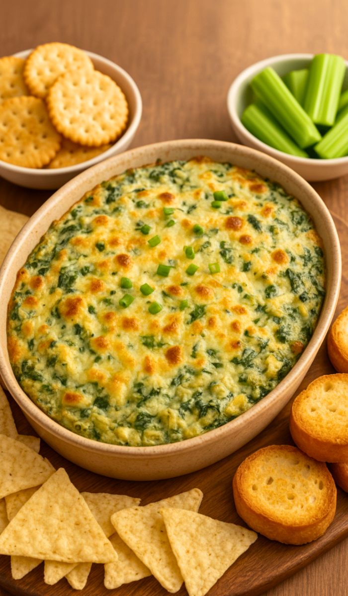 Creamy Spinach Artichoke Dip Recipe