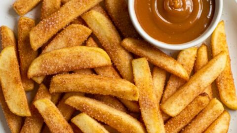 Crispy Air Fryer Apple Fries Recipe