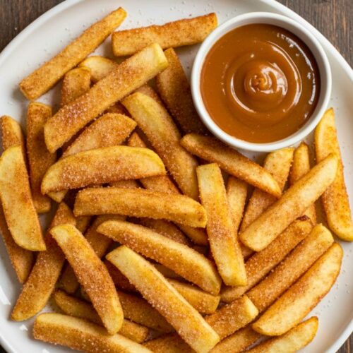 Crispy Air Fryer Apple Fries Recipe