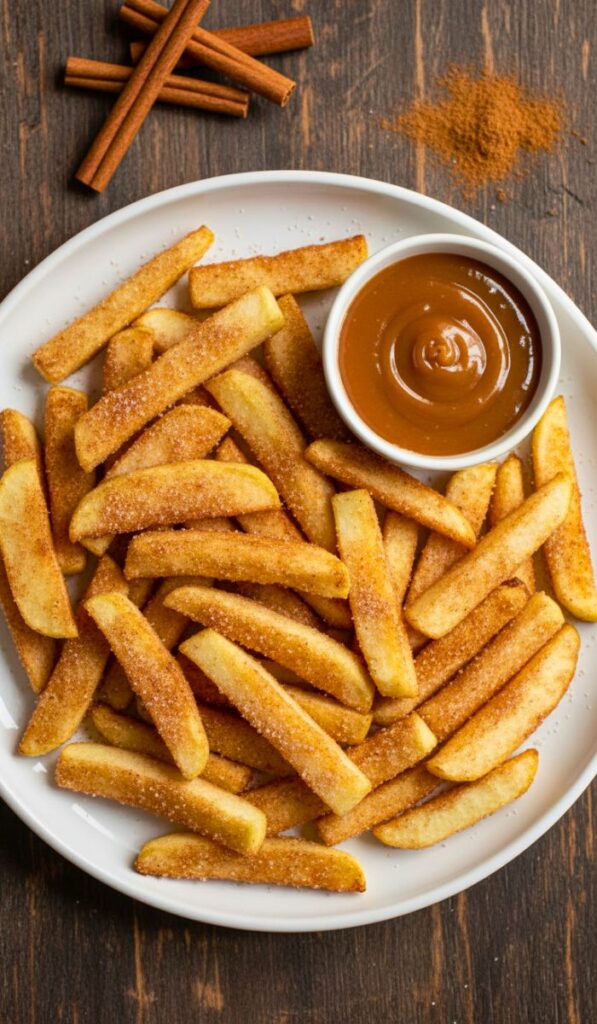 Crispy Air Fryer Apple Fries Recipe