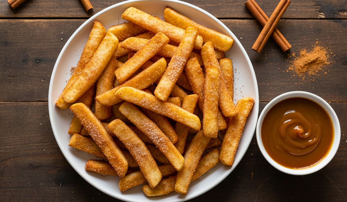 Crispy Air Fryer Apple Fries Recipe