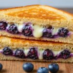 Crispy Blueberry Grilled Cheese Recipe