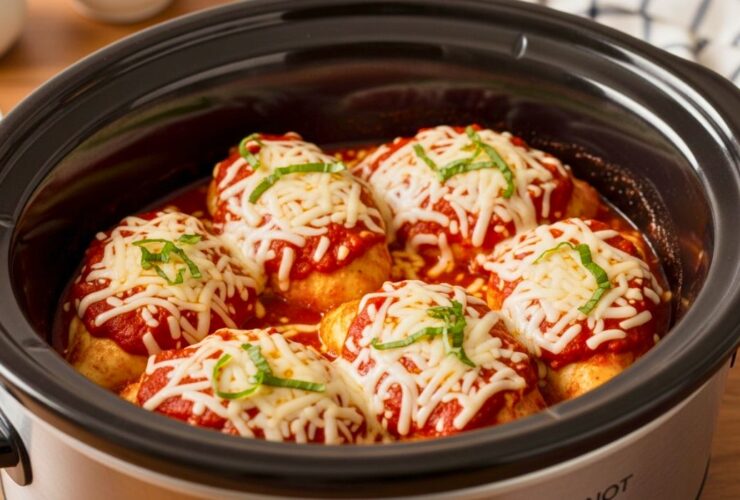 Crockpot Chicken Parmesan Recipe