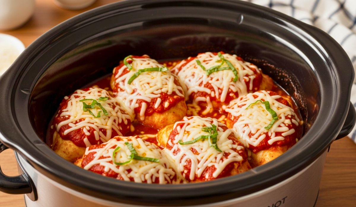 Crockpot Chicken Parmesan Recipe