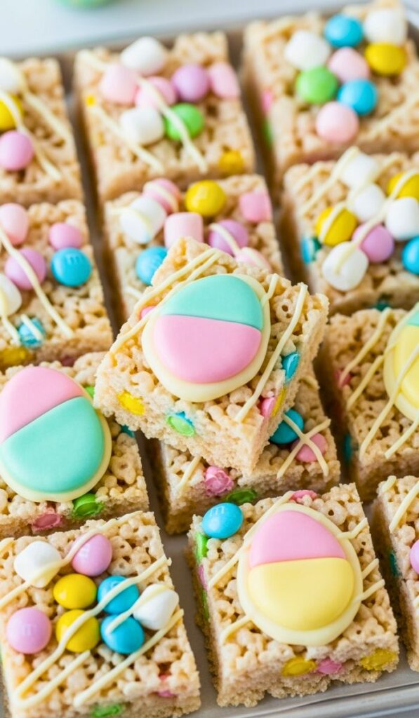 Easy Easter Rice Krispie Treats Recipe