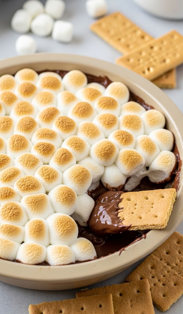 Fluffy S'mores Dip Recipe