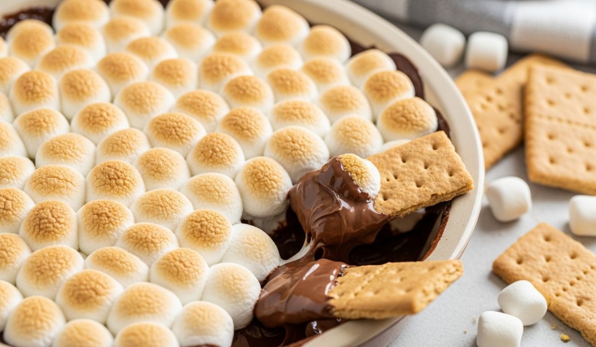 Fluffy S'mores Dip Recipe