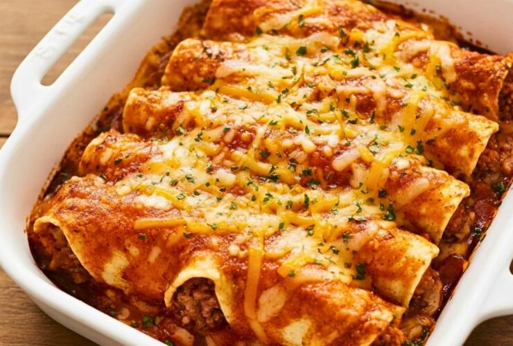 Ground Beef Enchiladas Recipe
