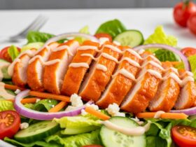 High Protein Buffalo Chicken Salad Recipe