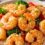 Honey Garlic Shrimp Bowls Recipe