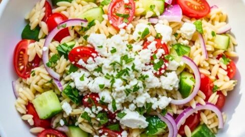 Ina Garten Orzo Salad with Feta Recipe