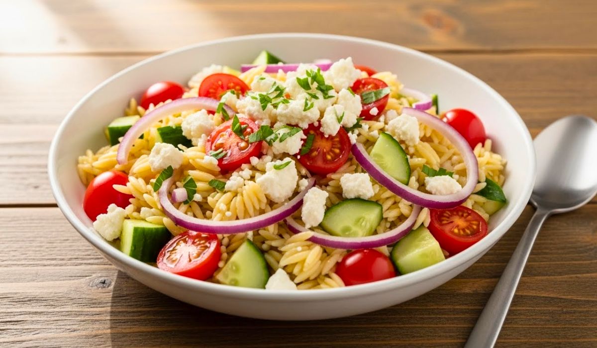 Ina Garten Orzo Salad with Feta Recipe