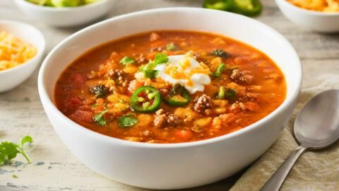 Keto Taco Soup Recipe