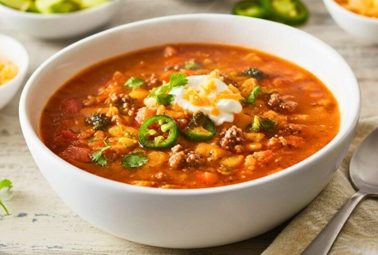 Keto Taco Soup Recipe