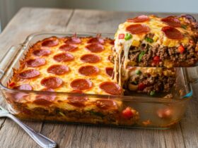 Low Carb Pizza Casserole Recipe