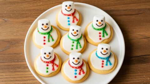 Melted Snowman Cookies Recipe