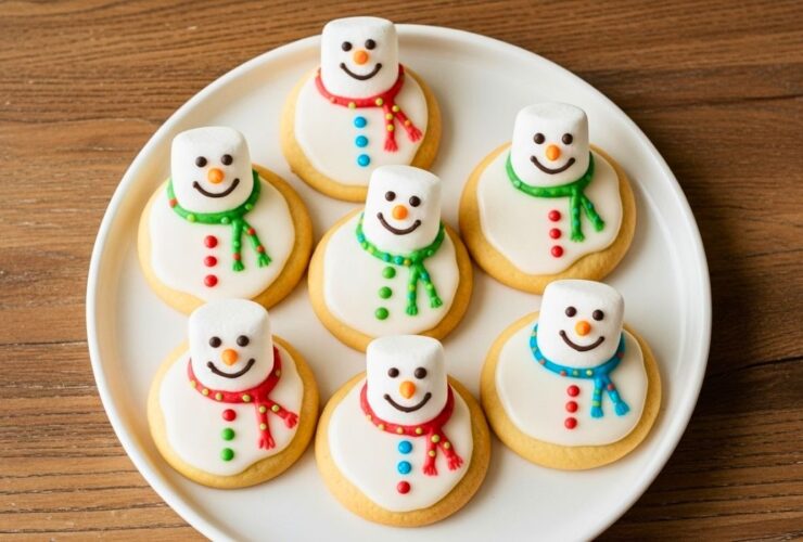 Melted Snowman Cookies Recipe