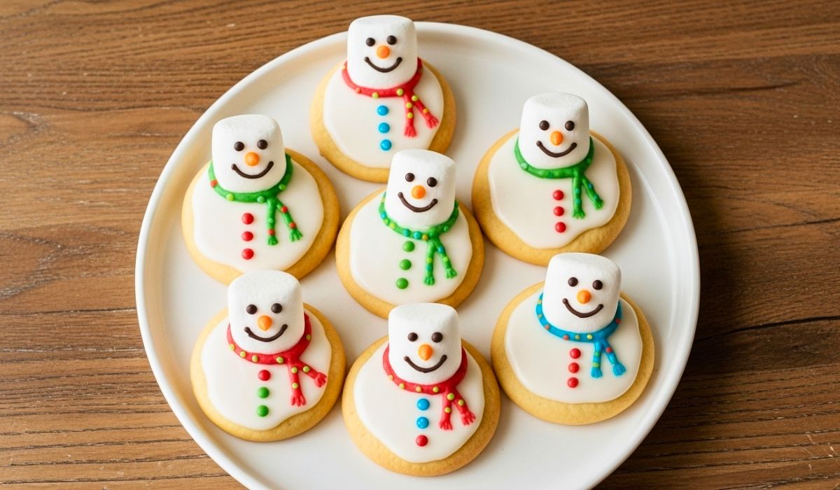 Melted Snowman Cookies Recipe