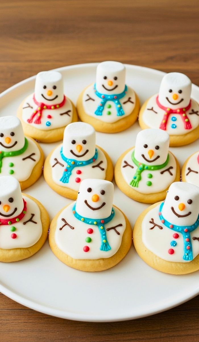 Melted Snowman Cookies Recipe