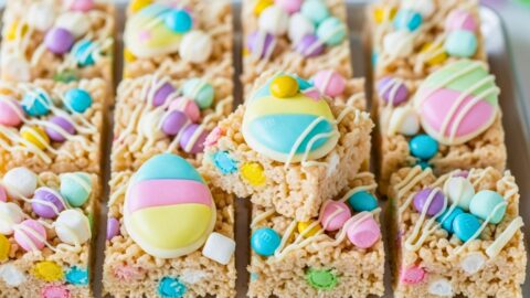 Easy Easter Rice Krispie Treats Recipe