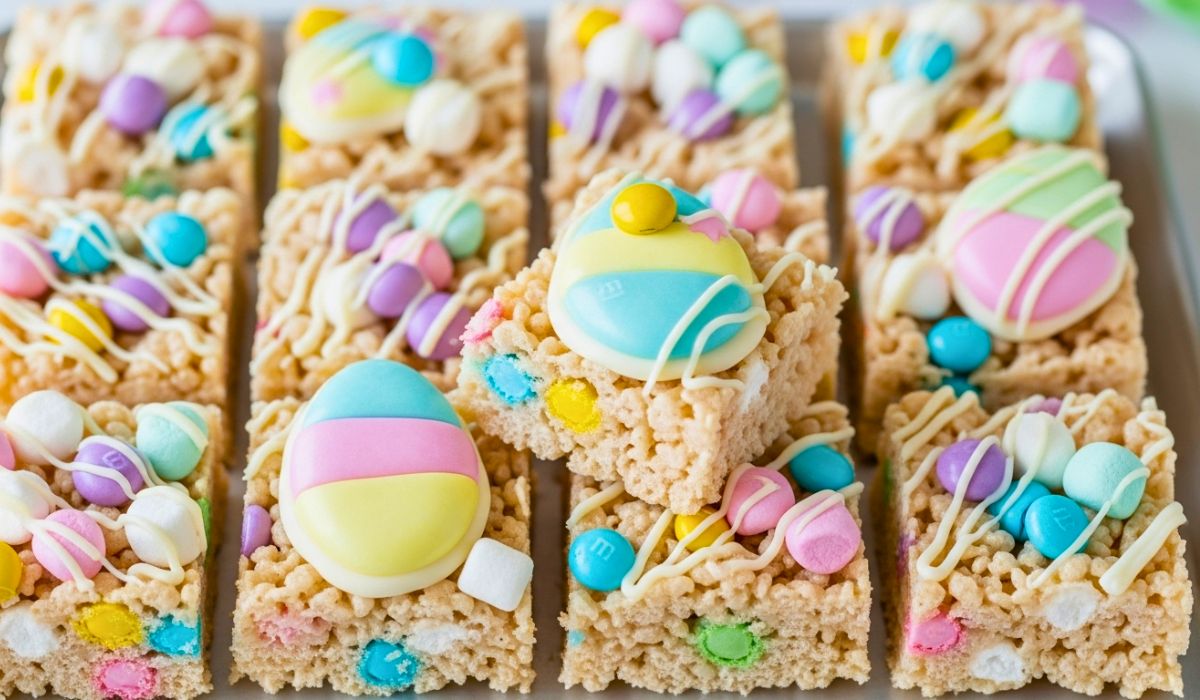 Easy Easter Rice Krispie Treats Recipe