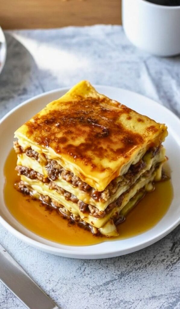 Pancake Sausage Casserole Recipe