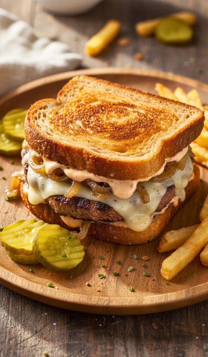 Patty Melt with Secret Sauce Recipe
