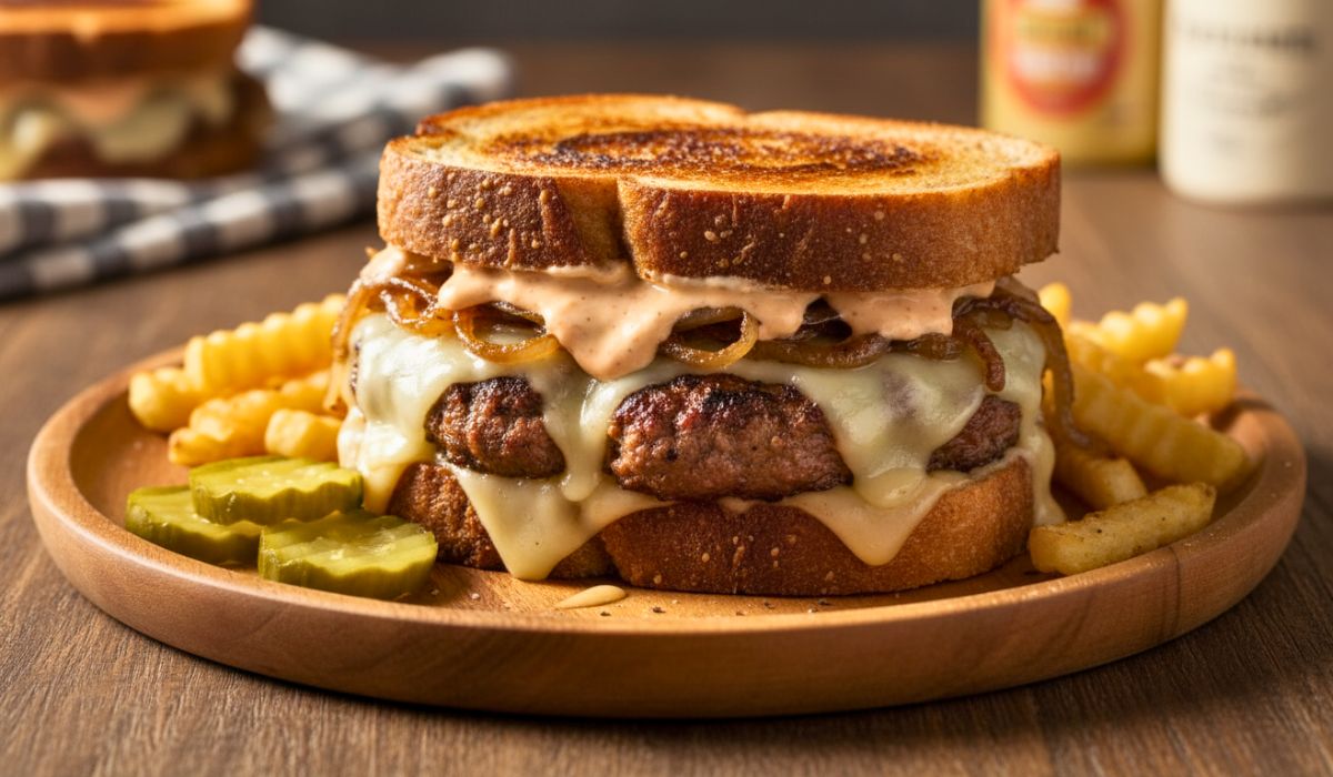 Patty Melt with Secret Sauce Recipe