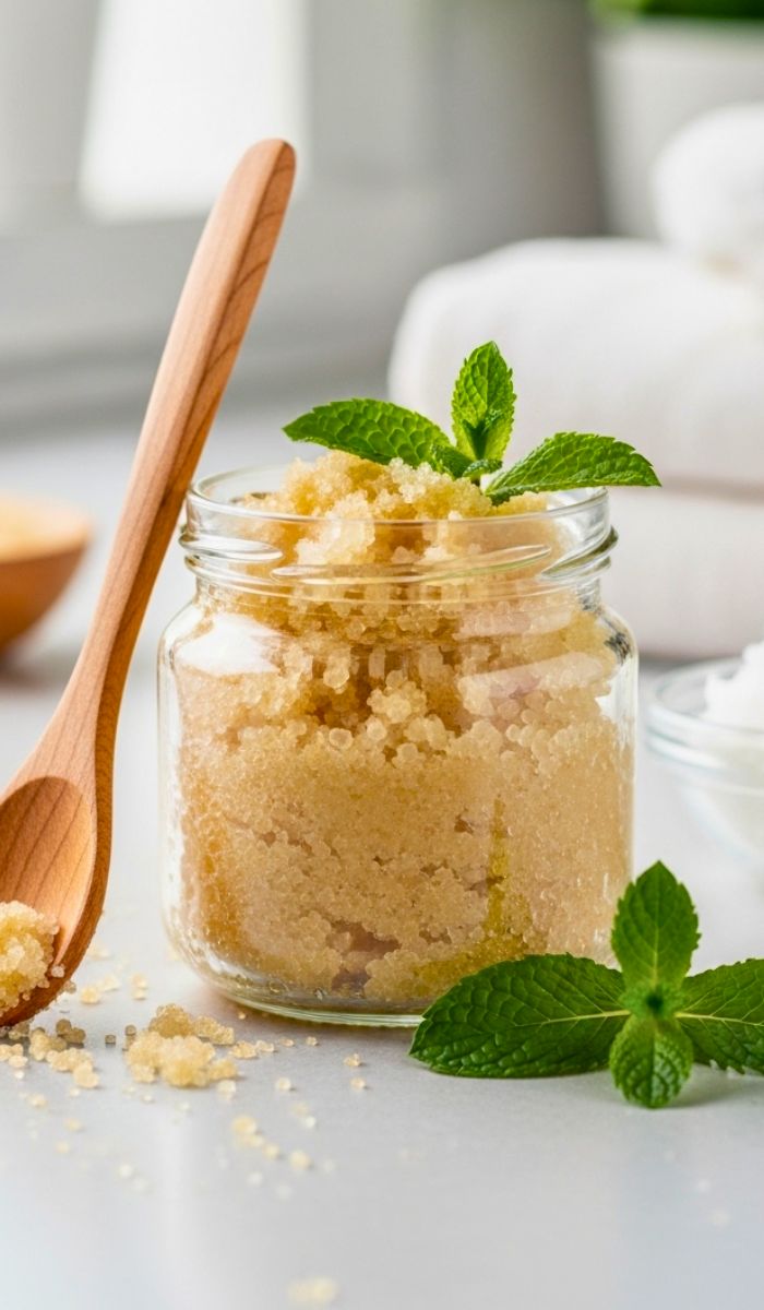 Peppermint Sugar Scrub Recipe