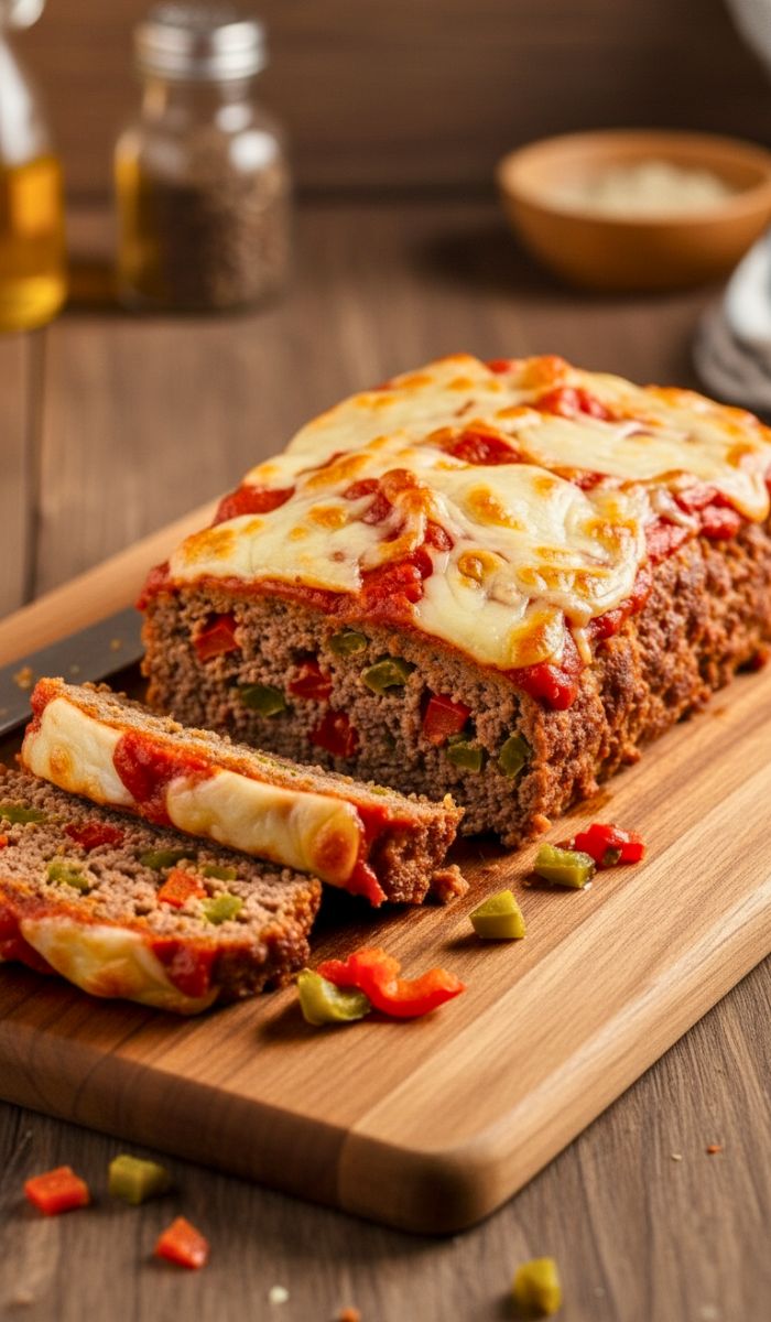 Philly Cheesesteak Meatloaf Recipe