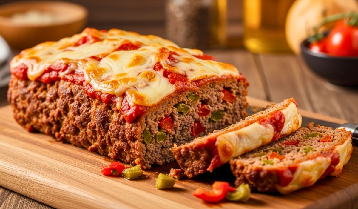 Philly Cheesesteak Meatloaf Recipe
