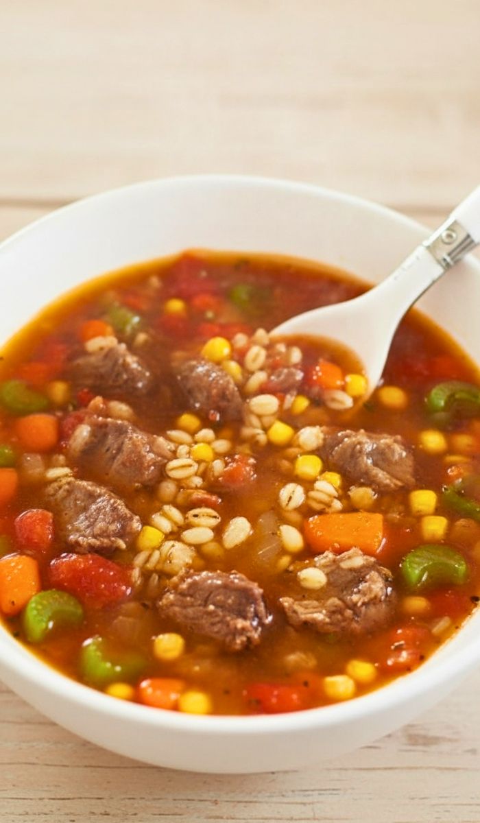 Pioneer Woman Beef Barley Soup Recipe