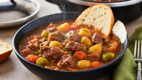 Pioneer Woman's Crockpot Beef Stew Recipe