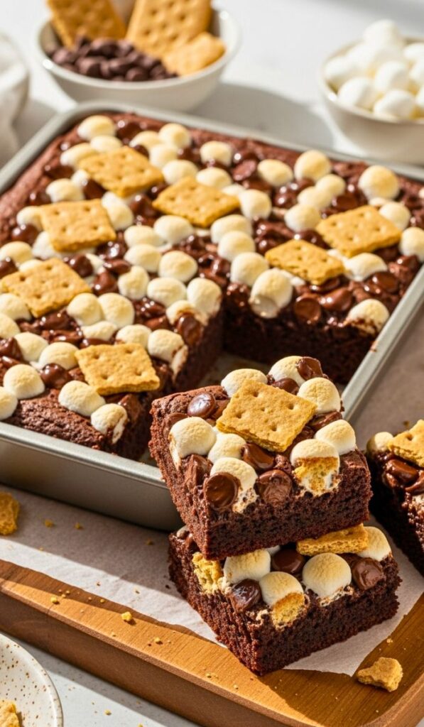 S'mores Brownies Recipe
