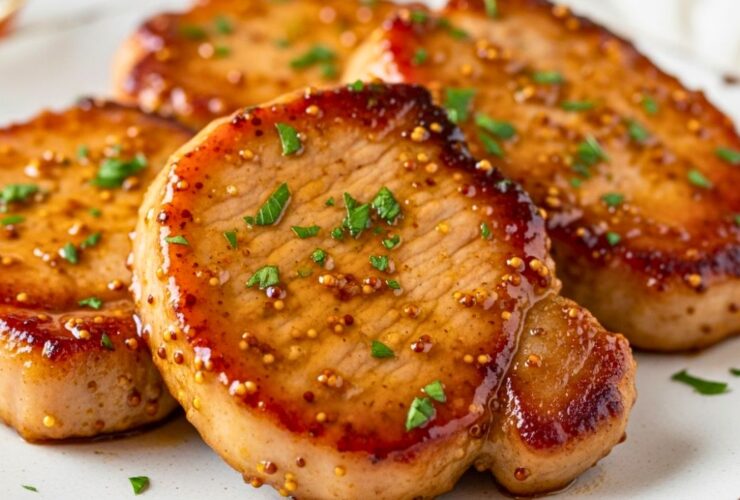 Honey Mustard Pork Chops Recipe
