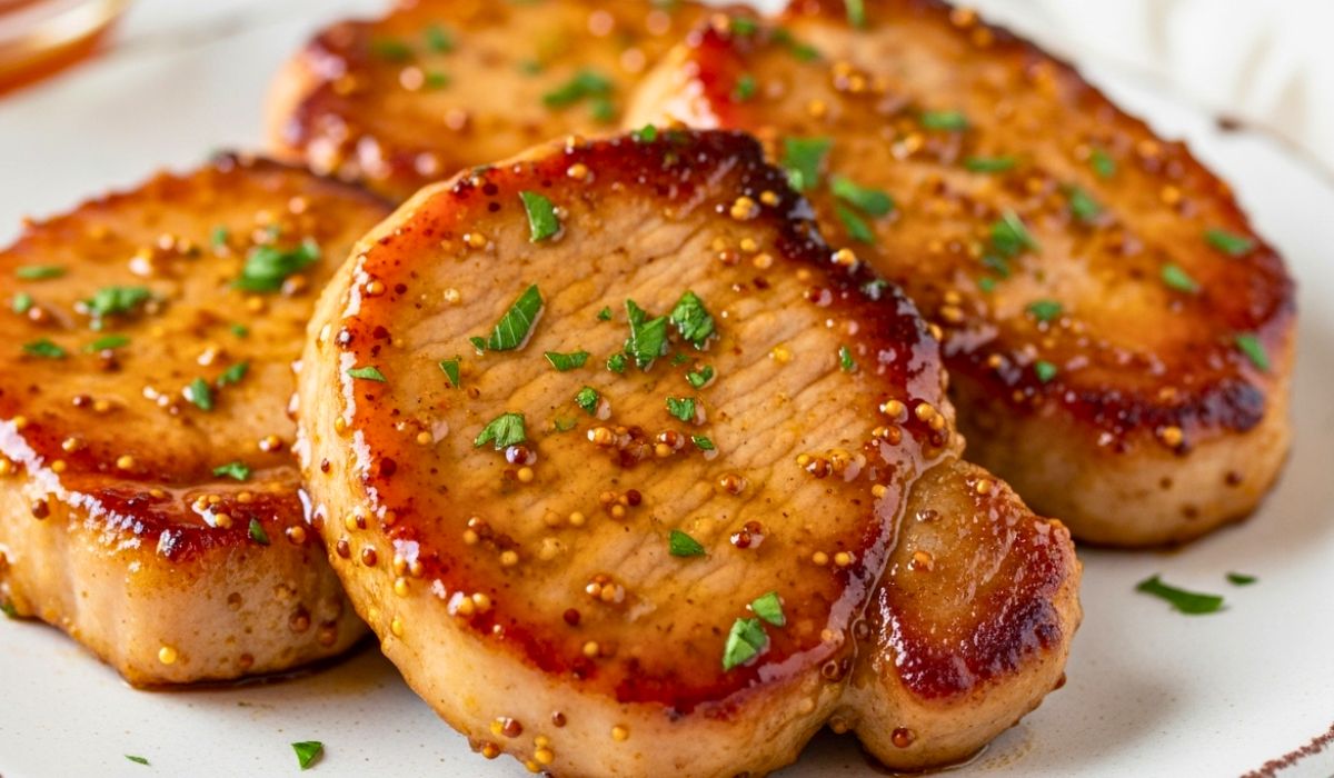 Honey Mustard Pork Chops Recipe