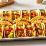 Tasty Baked Breakfast Tacos Recipe