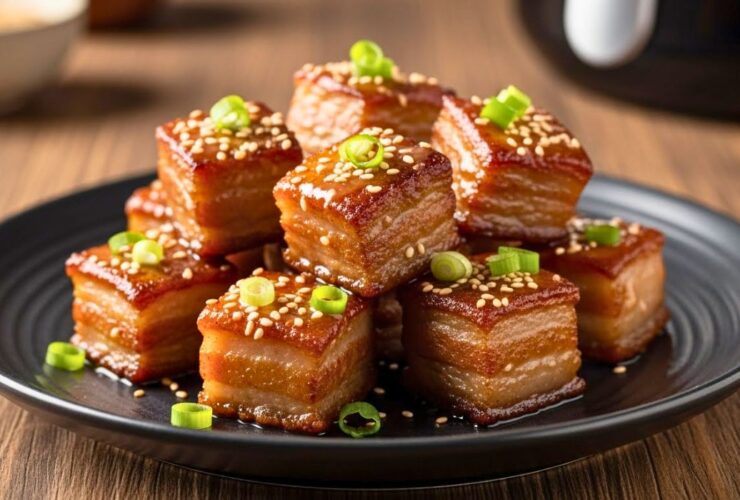 Air Fryer Pork Belly Bites Recipe