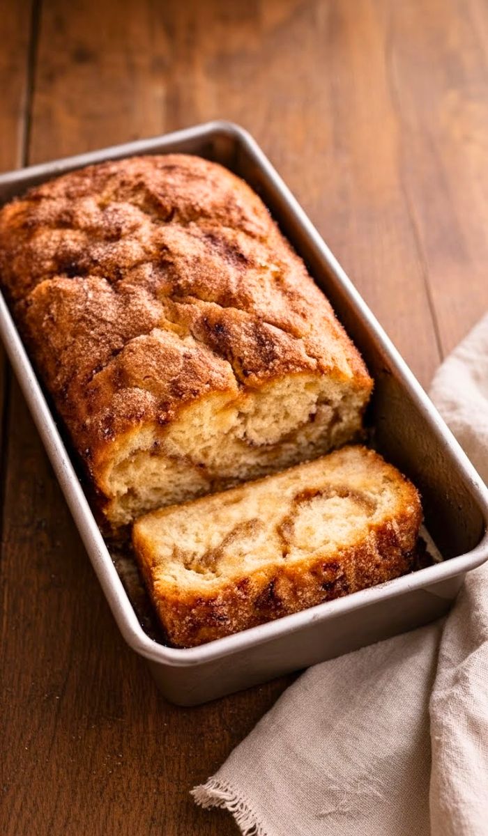 Apple Cider Donut Quick Bread Recipe