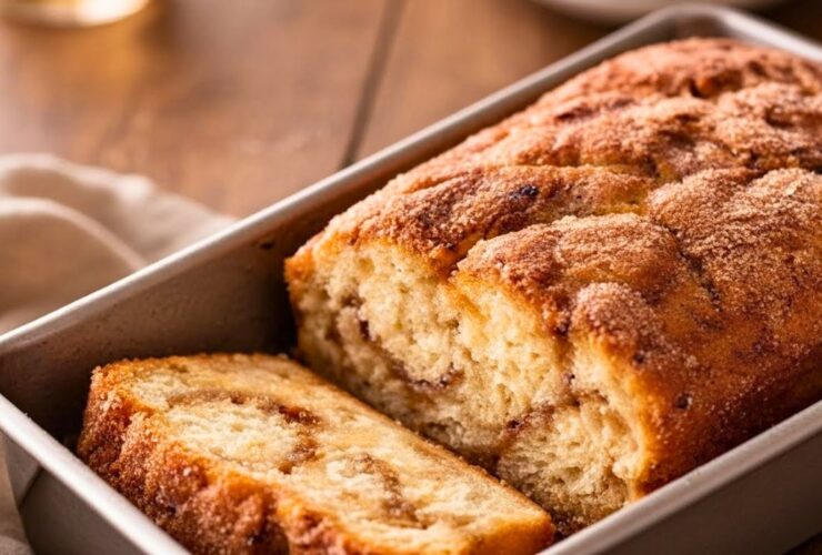 Apple Cider Donut Quick Bread Recipe