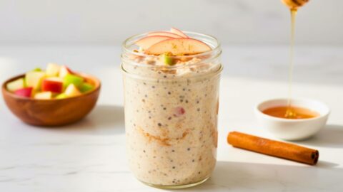 Apple Cinnamon Overnight Oats Recipe