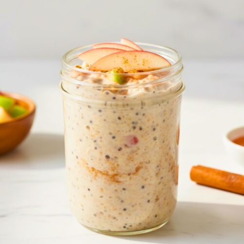 Apple Cinnamon Overnight Oats Recipe