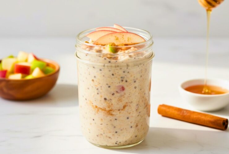 Apple Cinnamon Overnight Oats Recipe