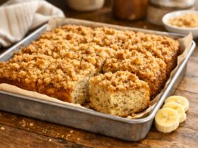 Banana Crumb Cake Recipe